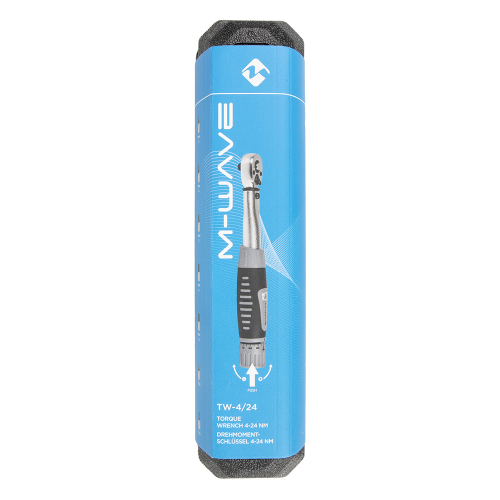 M-Wave Silver 4-24 NM Torque Wrench TW-4/24 Set