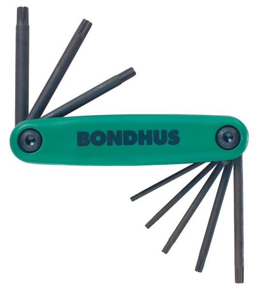 Bondhus Gorilla Grip Torx Fold-up Set 8 Piece T6-T25