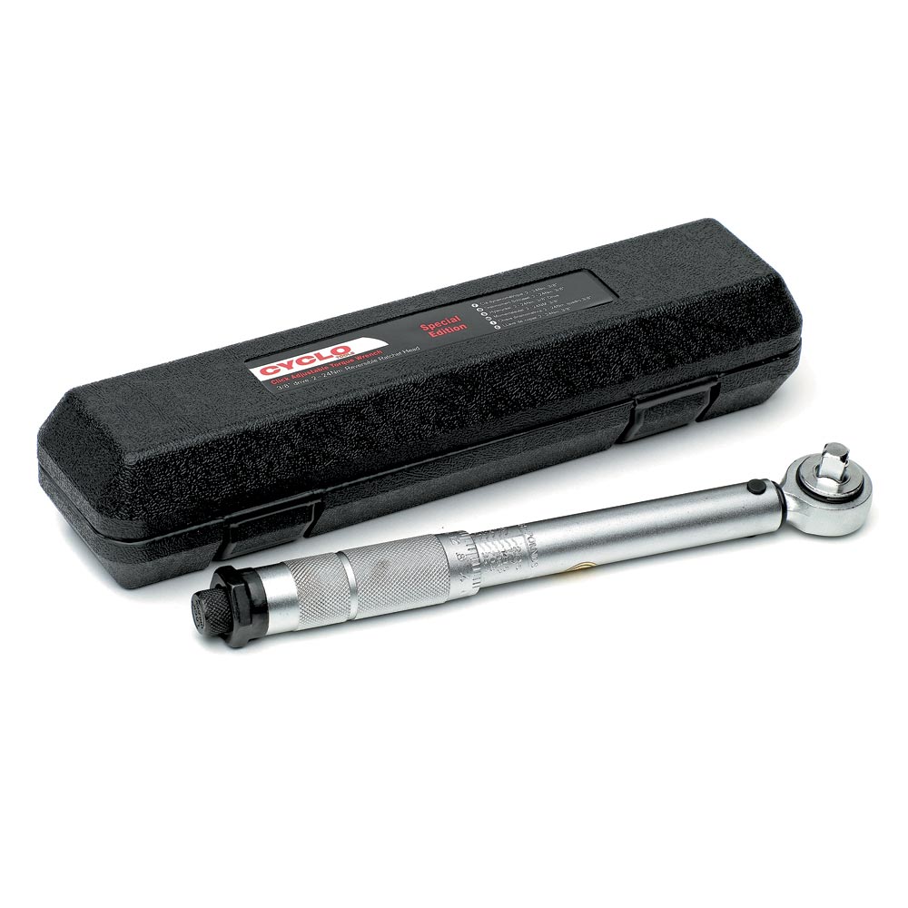 Cyclo Tools Torque Wrench Micrometer 1/4" 