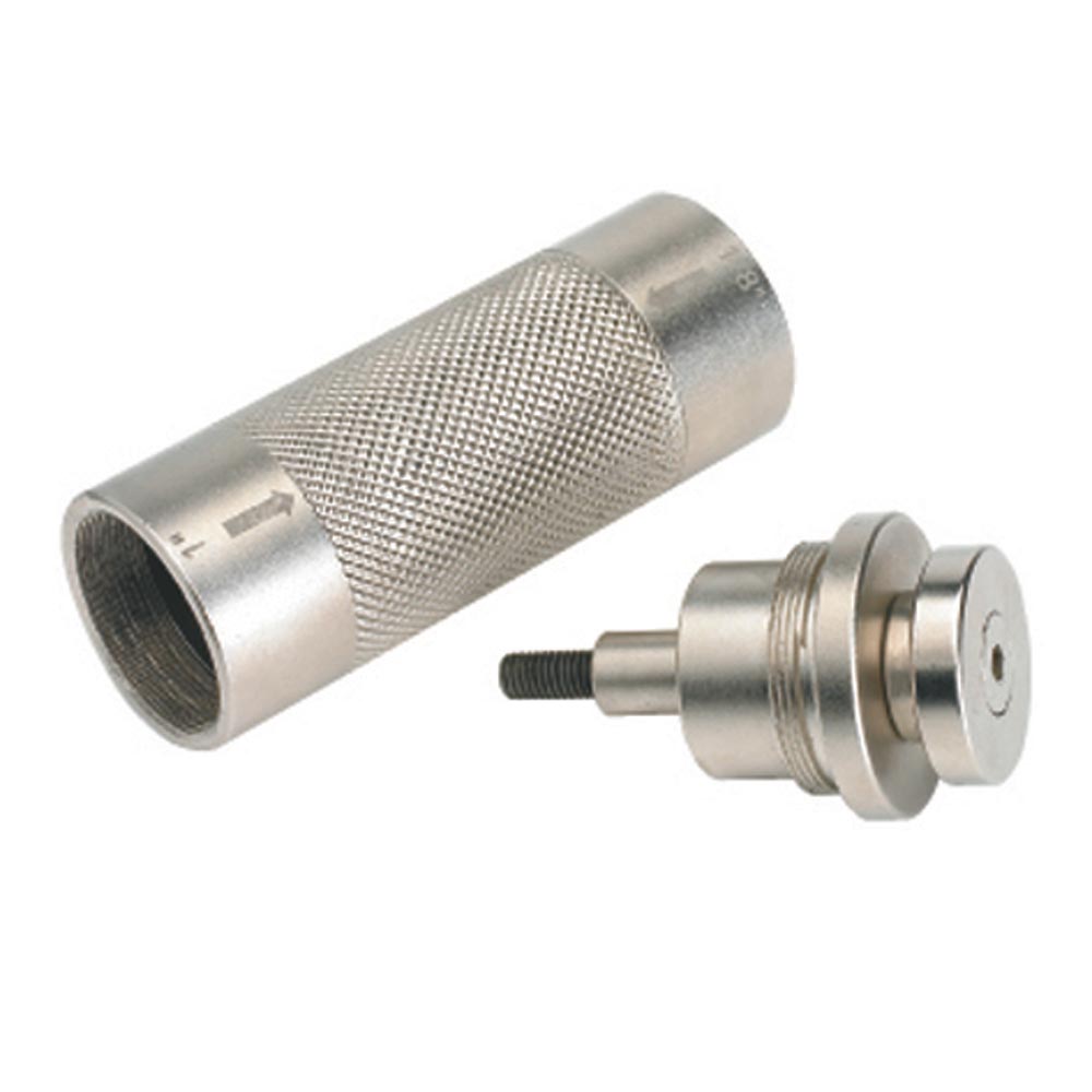 Cyclo Pro Star Nut Setting Tool 1" or 1-1/8" Silver