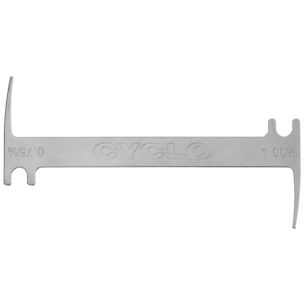 Cyclo Chain Wear Indicator Silver