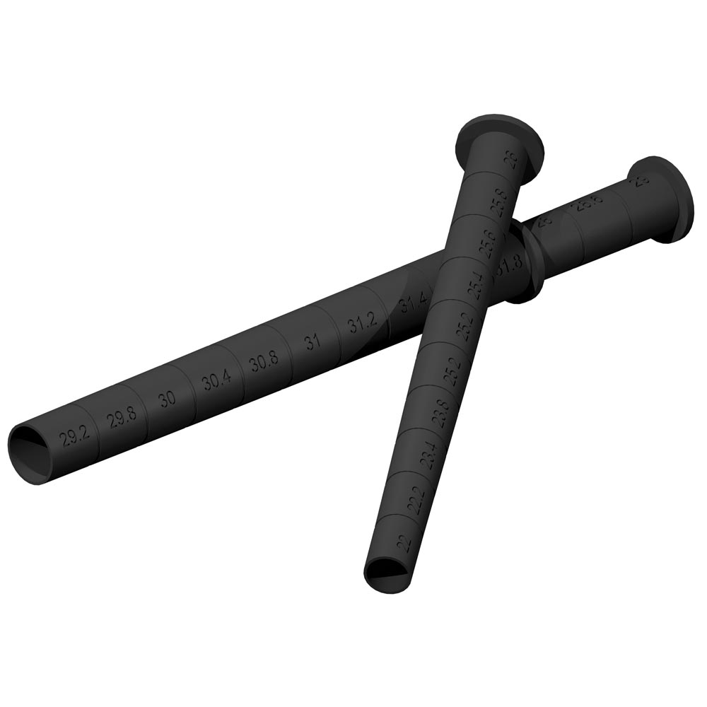 Cyclo Pro Seatost Sizer Gauge Black