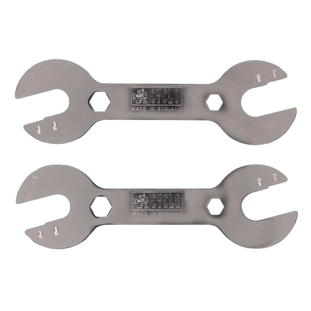 Cyclo Cone Spanners Double Ended 13 / 14 / 15 / 16mm