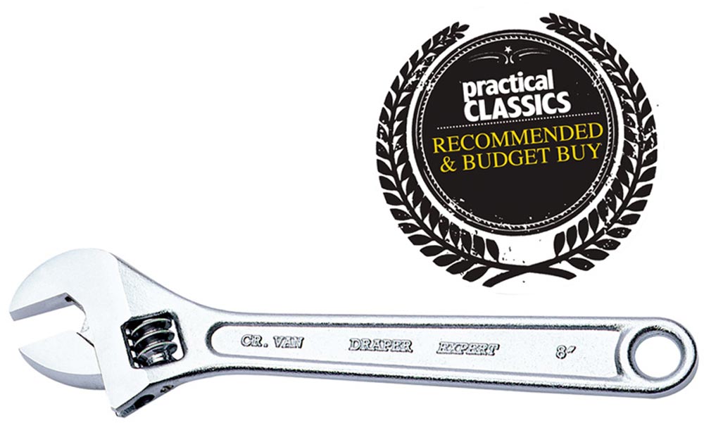 Draper 8" Adjustable Spanner – Versatile, Durable & Precise