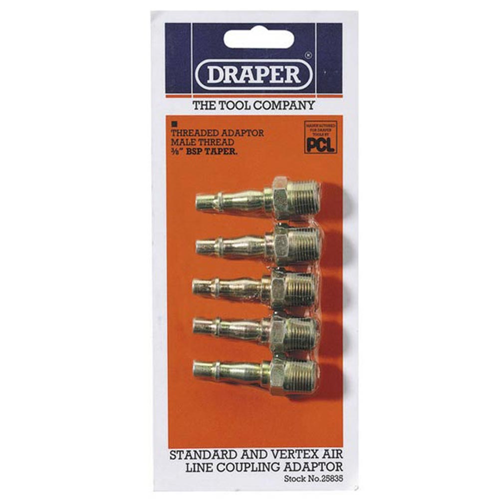 Draper QR Male Draper Airline Coupling