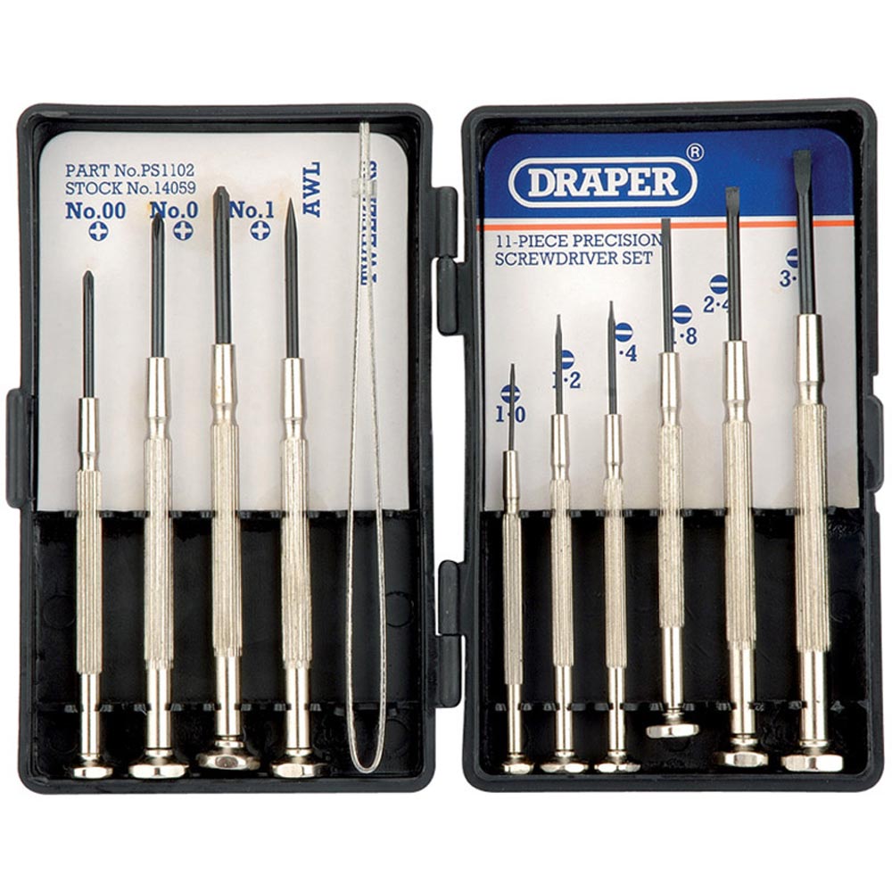 Draper Precision Screwdriver Set 