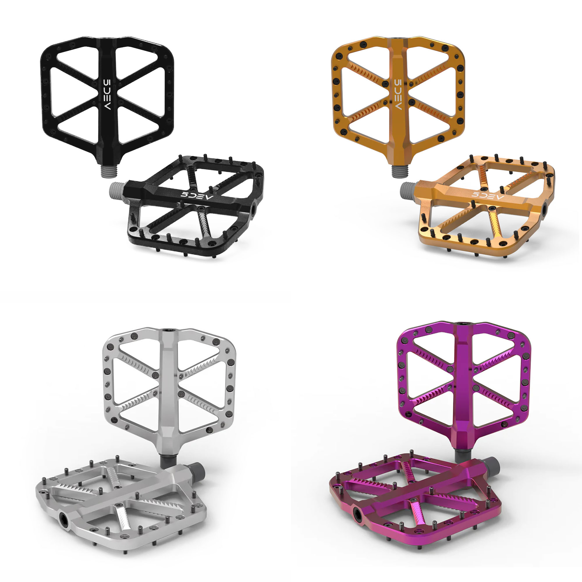5Dev Trail/Enduro MTB Pedals 106 x 110mm
