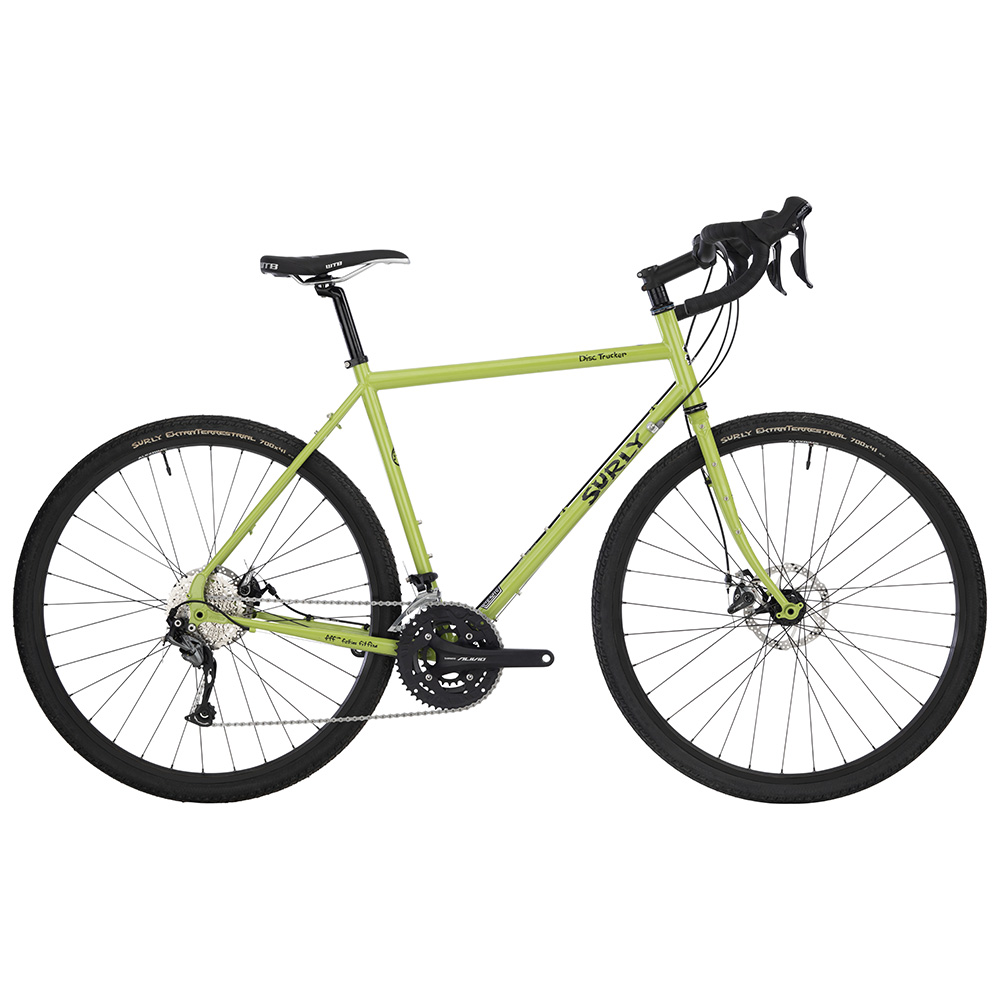 Surly Disc Trucker 700c STI Touring Bike Pea Lime Soup Green