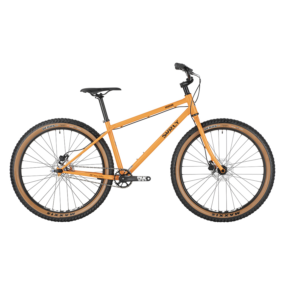 Surly Lowside Single Speed Mountain Bike Dream Tangerine
