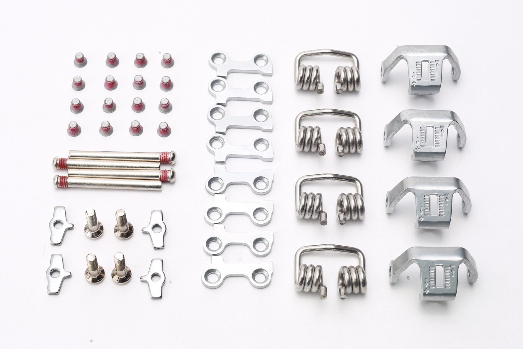 HT Components Pedal Mechanism Kit X-2 Silver