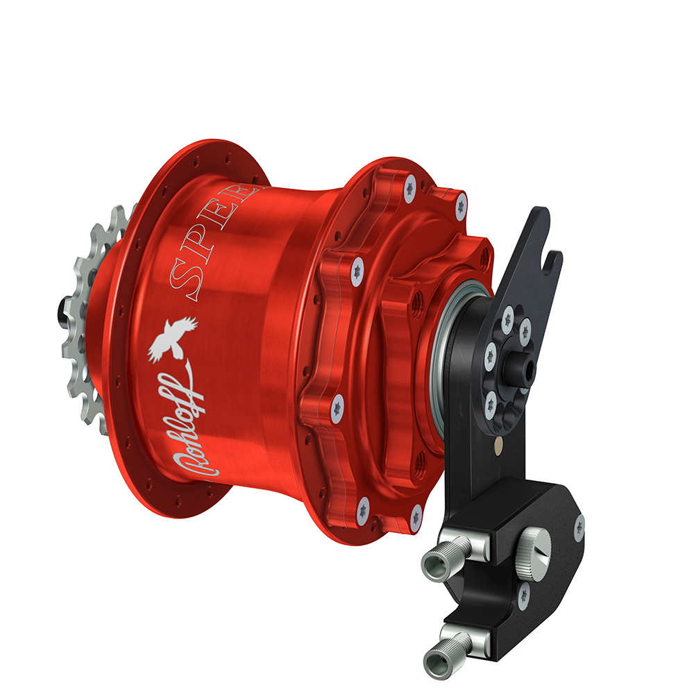 Rohloff OEM2 Speedhub 500/14 Red 32H