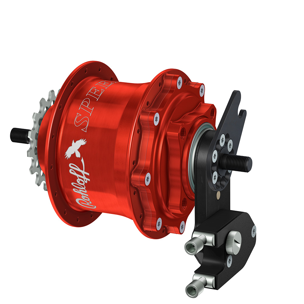 Rohloff OEM2 Speedhub 500/14 Red 32H