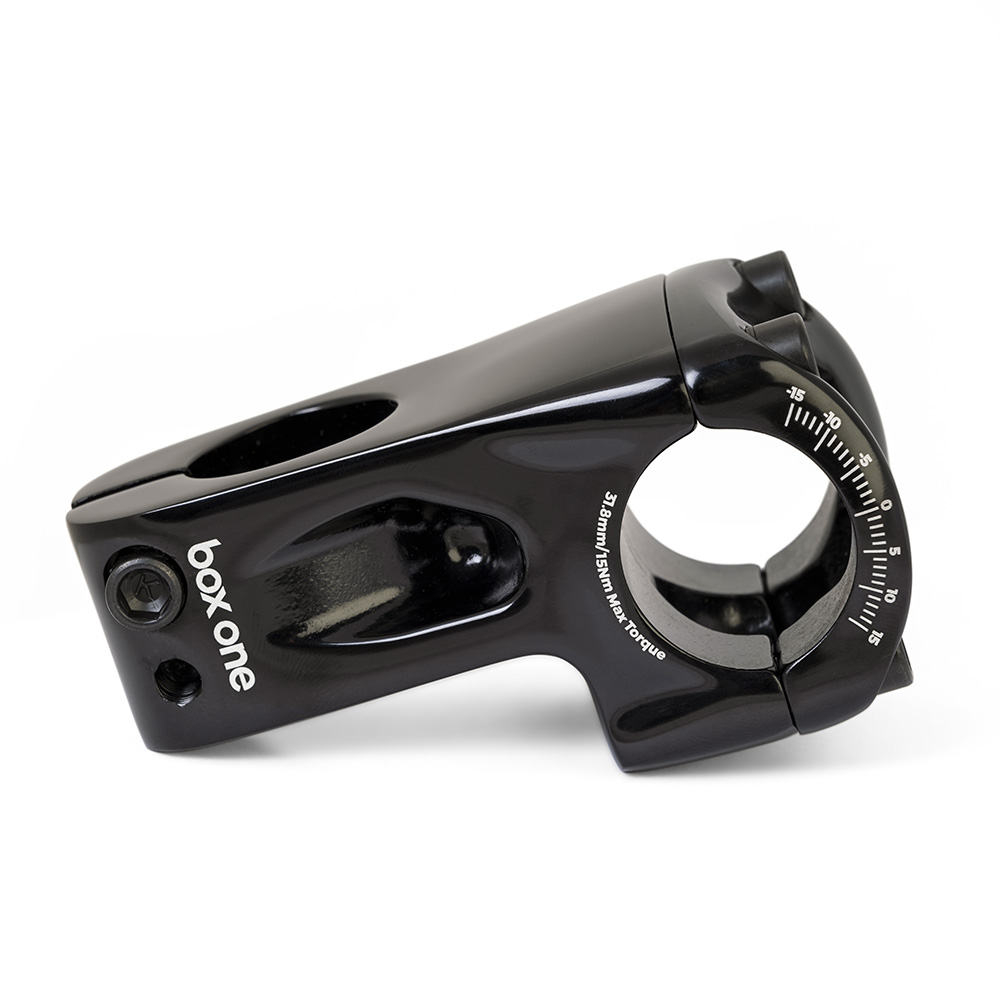 BOX BMX Box One Front Load Stem 53mm Oversized 31.8 x 1-1/8" Black