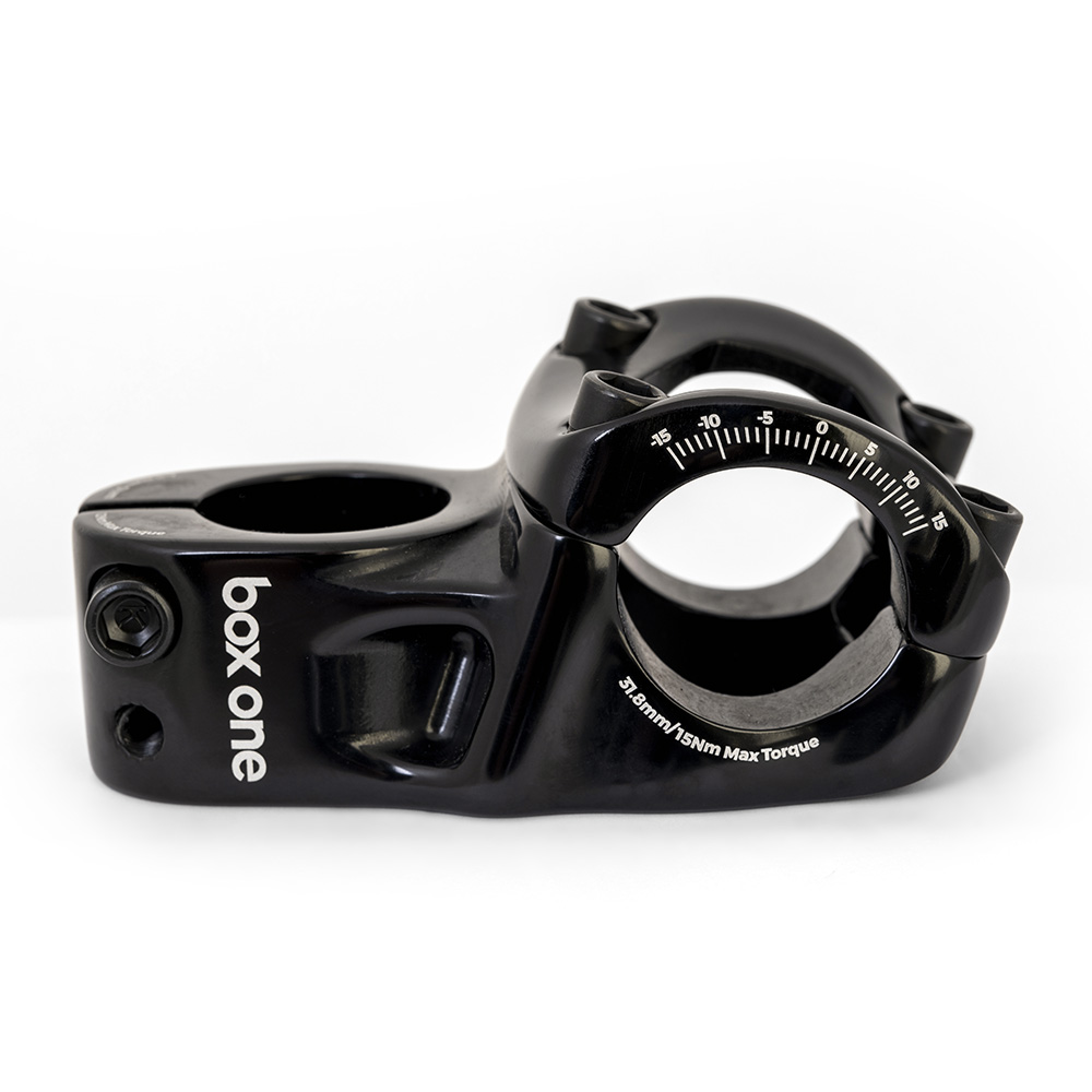 BOX BMX Box One Top Load Stem 48mm Oversized 31.8 x 1-1/8" Black 