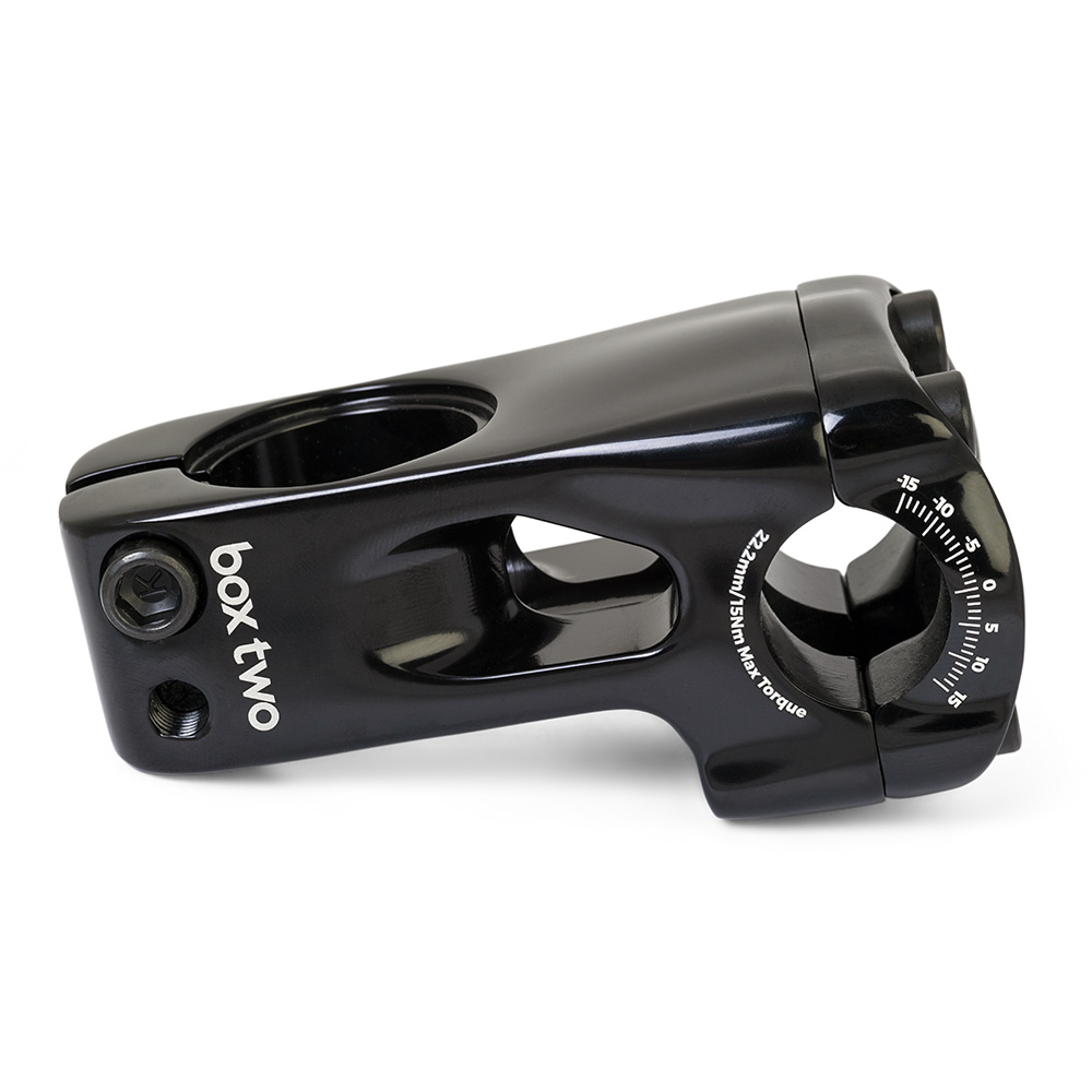 BOX BMX Box Two Front Load Stem 53mm 22.2 x 1-1/8" Black