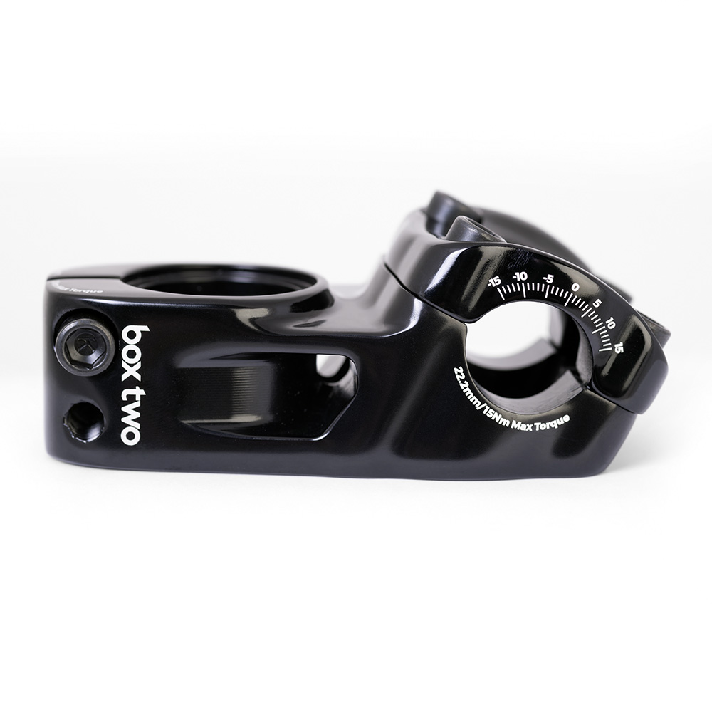 BOX BMX Box Two Top Load Stem 53mm 22.2 x 1-1/8" Black