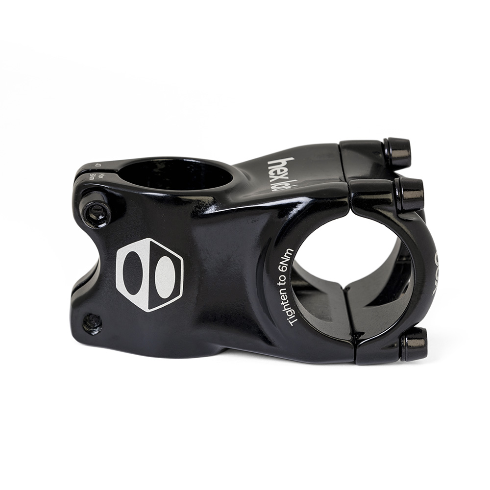 BOX BMX Hex Lab Front Load Stem 40mm Oversized 28.6 x 1" Black 