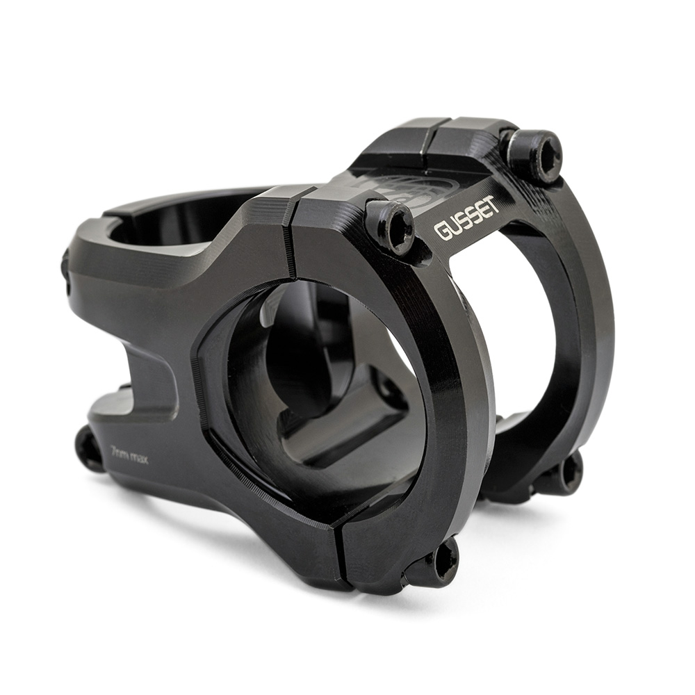 Gusset Components Black 32mm TS Stem