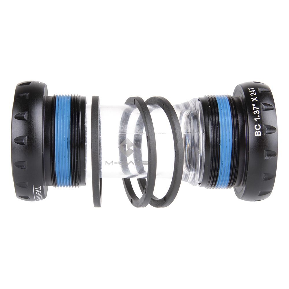 M-Wave Black 24mm Carousel EXT BB Shimano type 