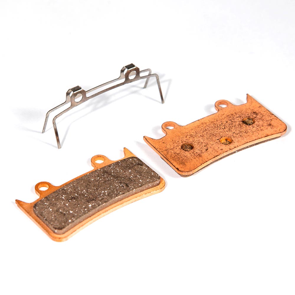 Fibrax SH919 Disc Brake Pads HOPE 6-POT MINI inc Springs Sintered