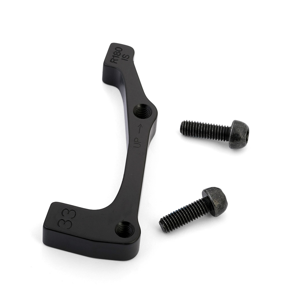 Hayes 180mm IS Mount Disc Brake Adaptors Black