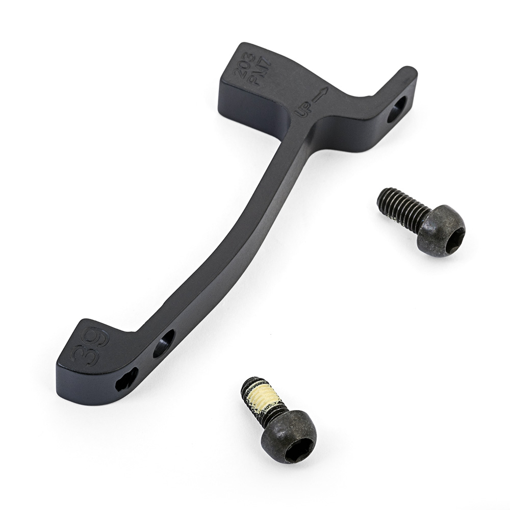 Hayes 203mm Post Mount Disc Brake Adaptors Black