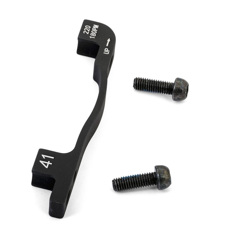 Hayes 220mm Post Mount Disc Brake Adaptors Black
