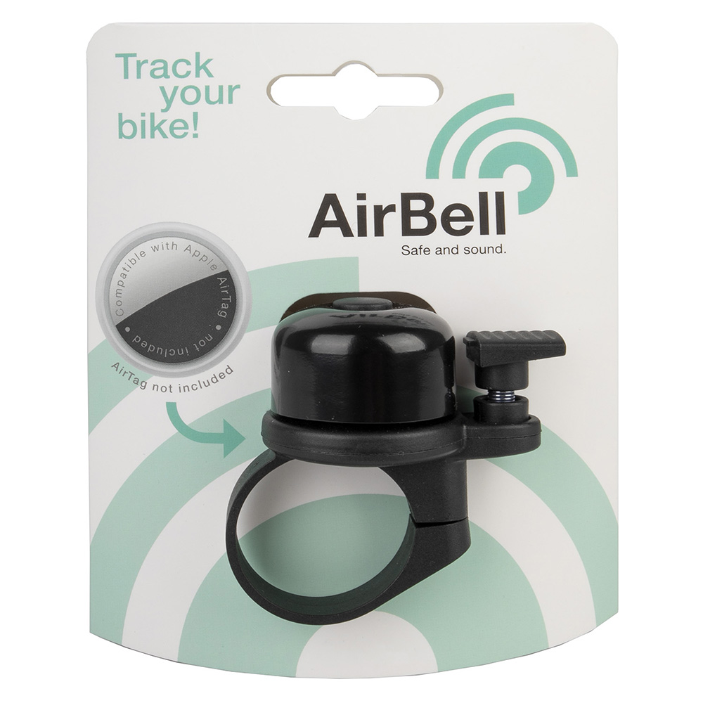 M-Wave AirBell Bicycle Bell Black 22.2mm