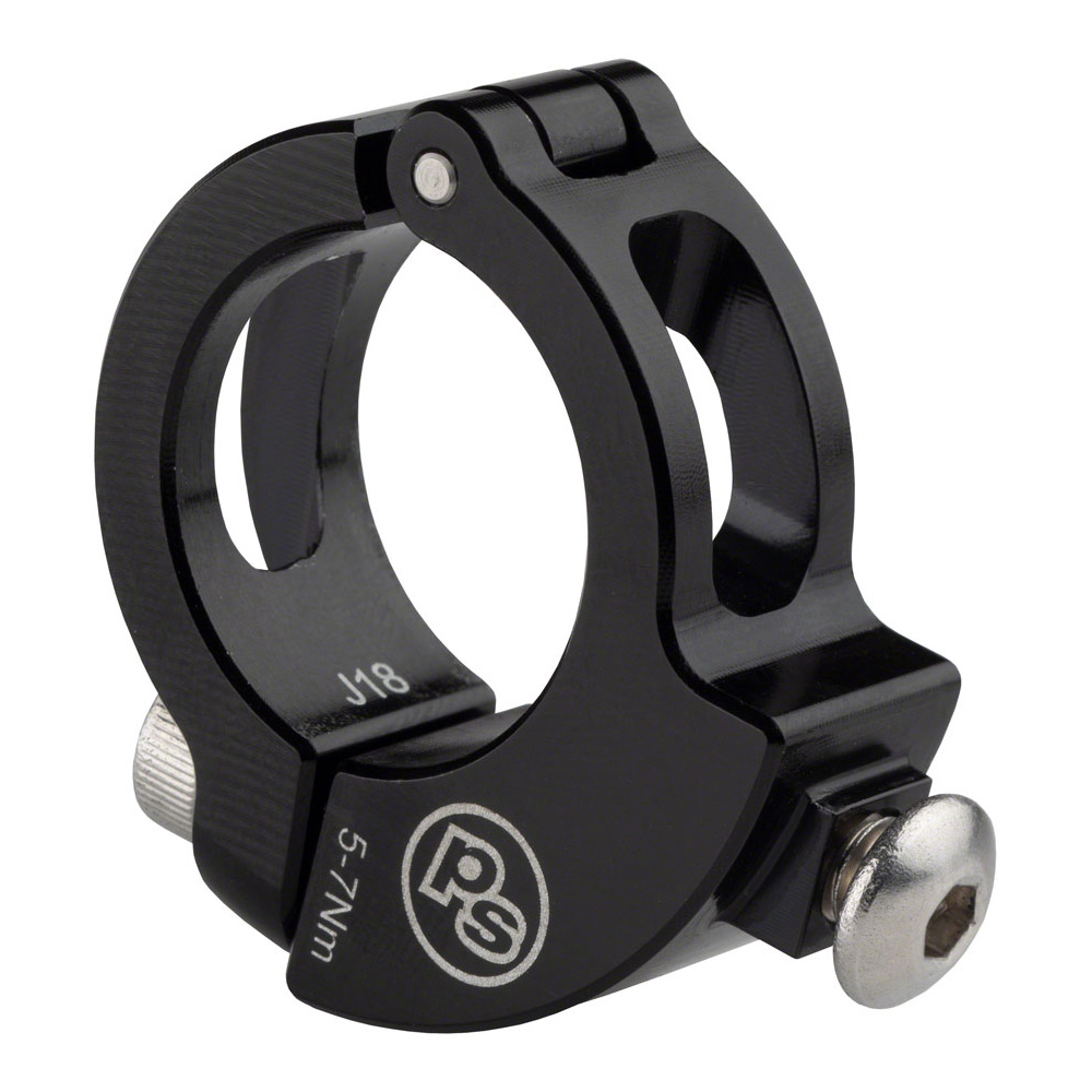 Problem Solvers Black Universal I-Spec II Shifter/Dropper Remote Bar Clamp 