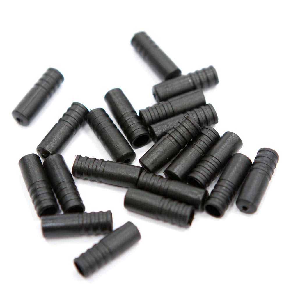 Fibrax Black 4mm Cable Ferrules