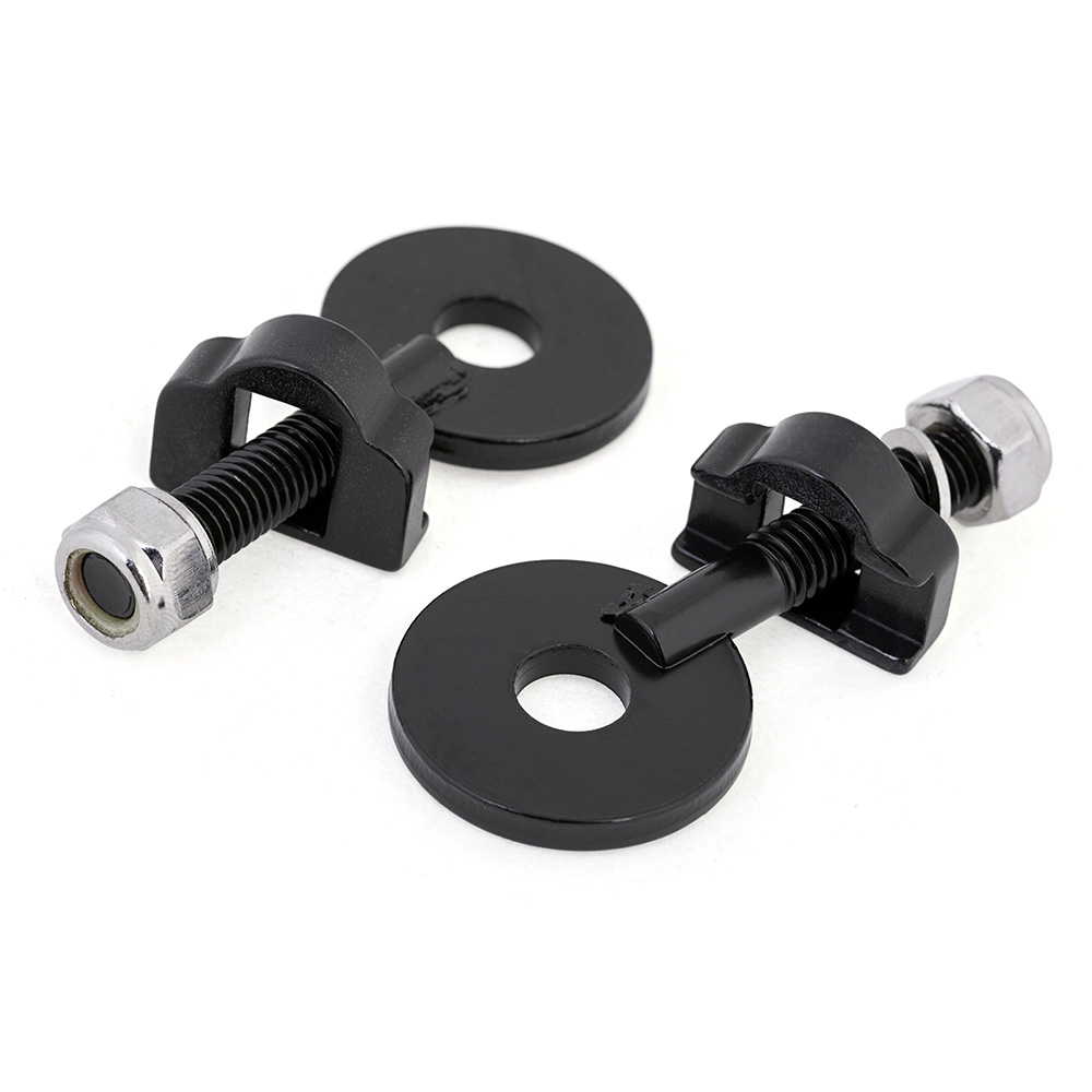 Gusset Disco BMX Chain Tensioners 10mm Heavy Duty Black