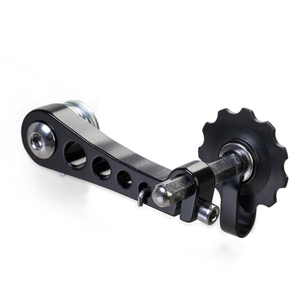 Gusset Components Loner Single Speed Chain Tensioner Black