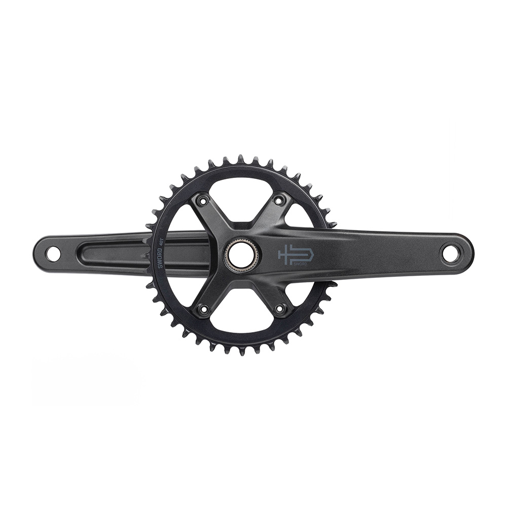 MicroSHIFT Sword 1 x Crankset Black 172.5mm