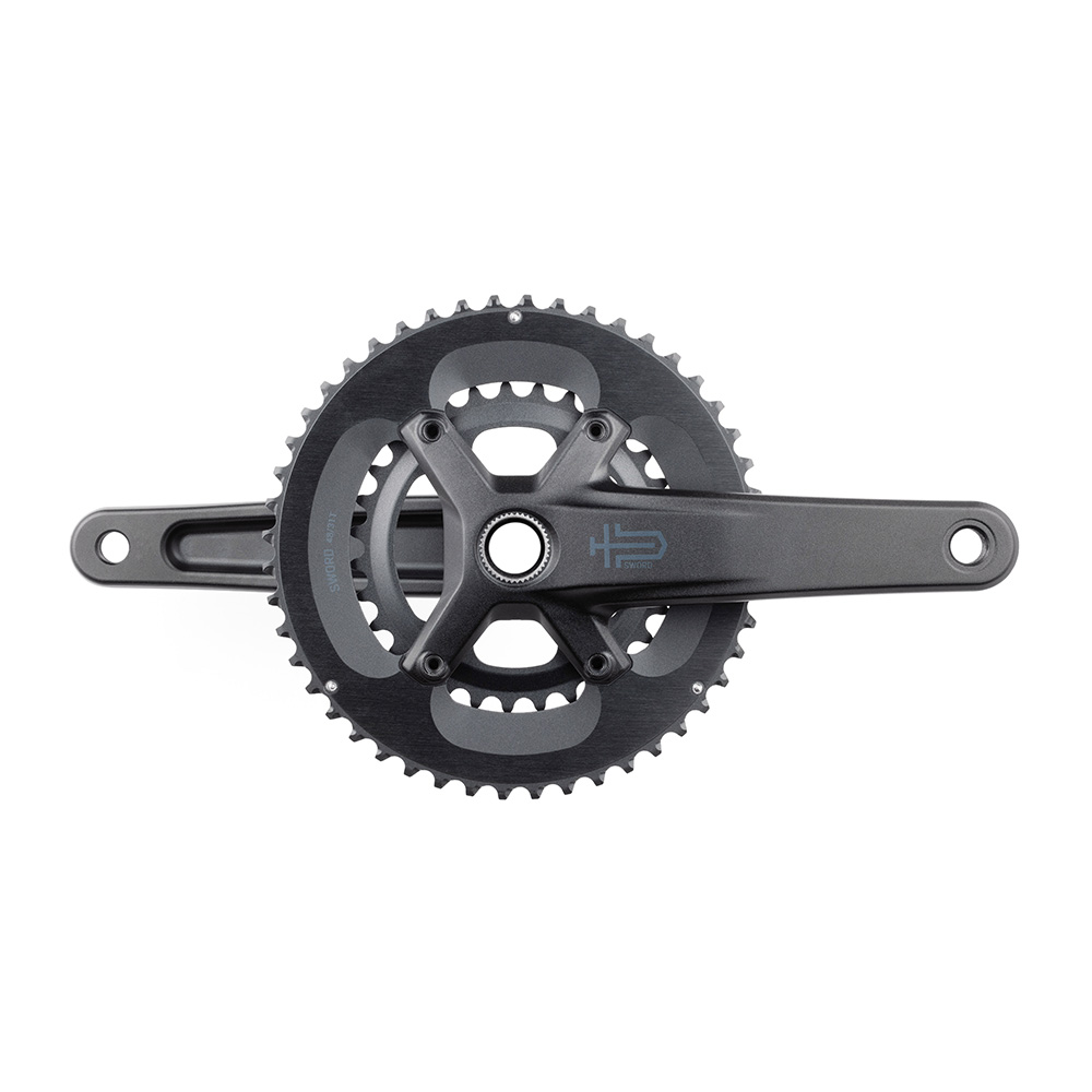 MicroSHIFT Sword 2XCrankset Black 165mm