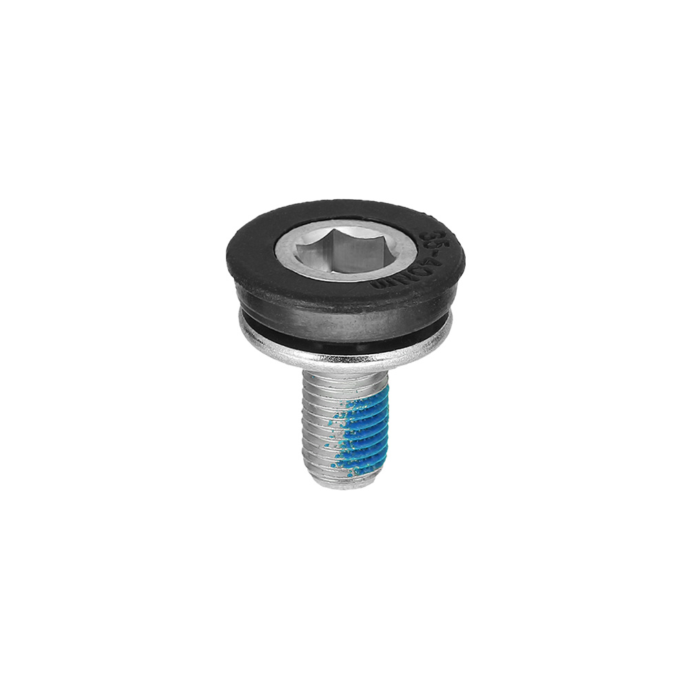 SunRace Crank Bolts M8 Silver/Black