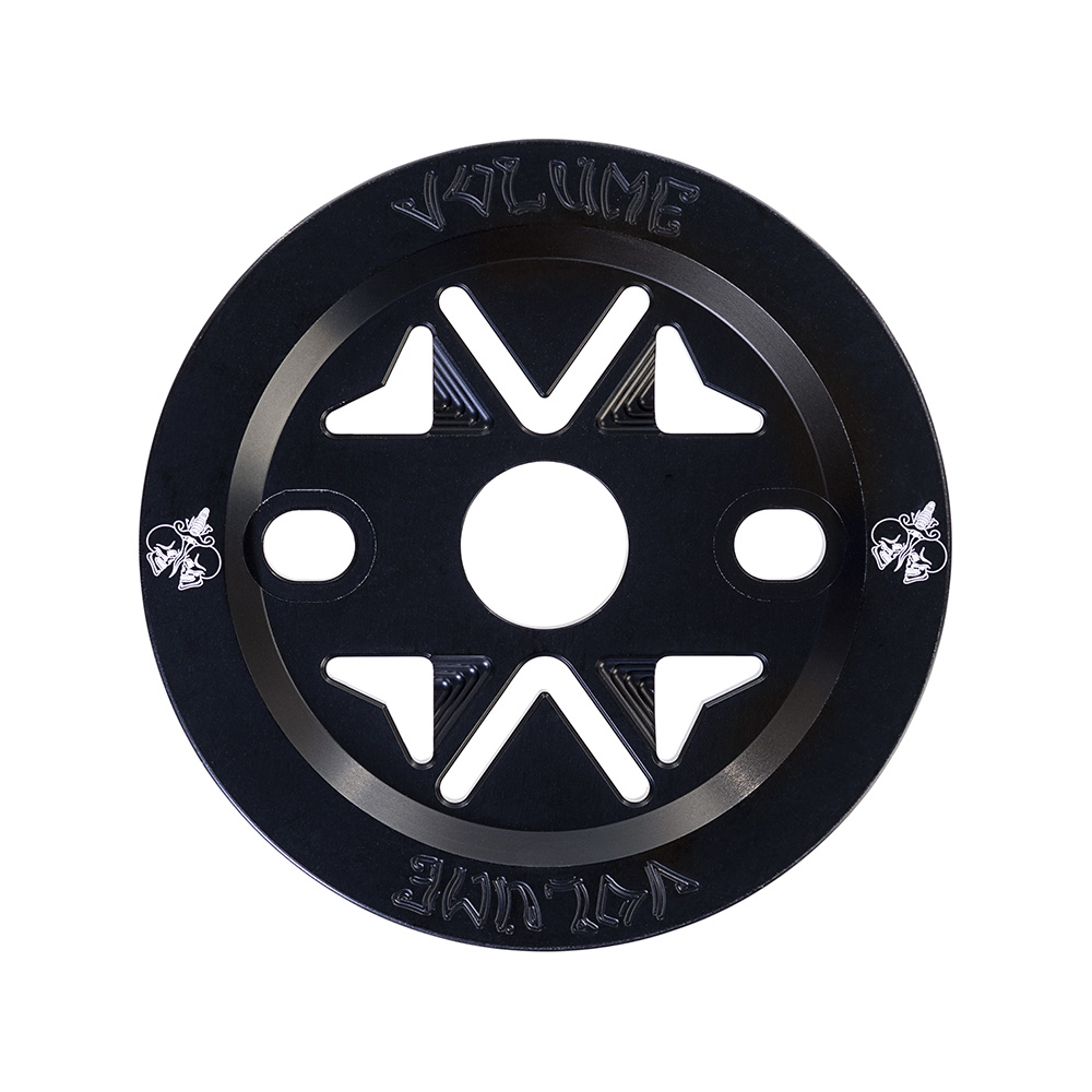 Volume BMX Black 25T Melee Guard Sprocket