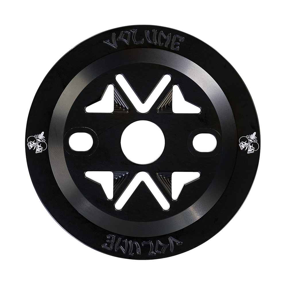 Volume BMX Black 28T Melee Guard Sprocket