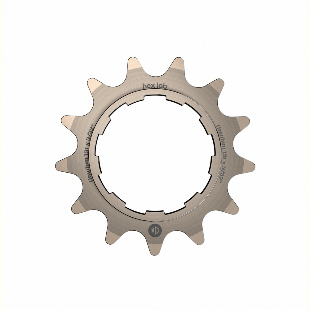 BOX BMX Hex Lab Single Speed Titanium Cogs 13T Natural