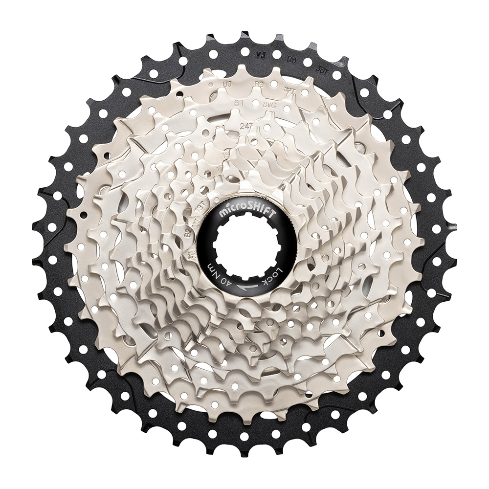 MicroSHIFT Sword G-Series 10 Speed Cassette Silver 11-38T