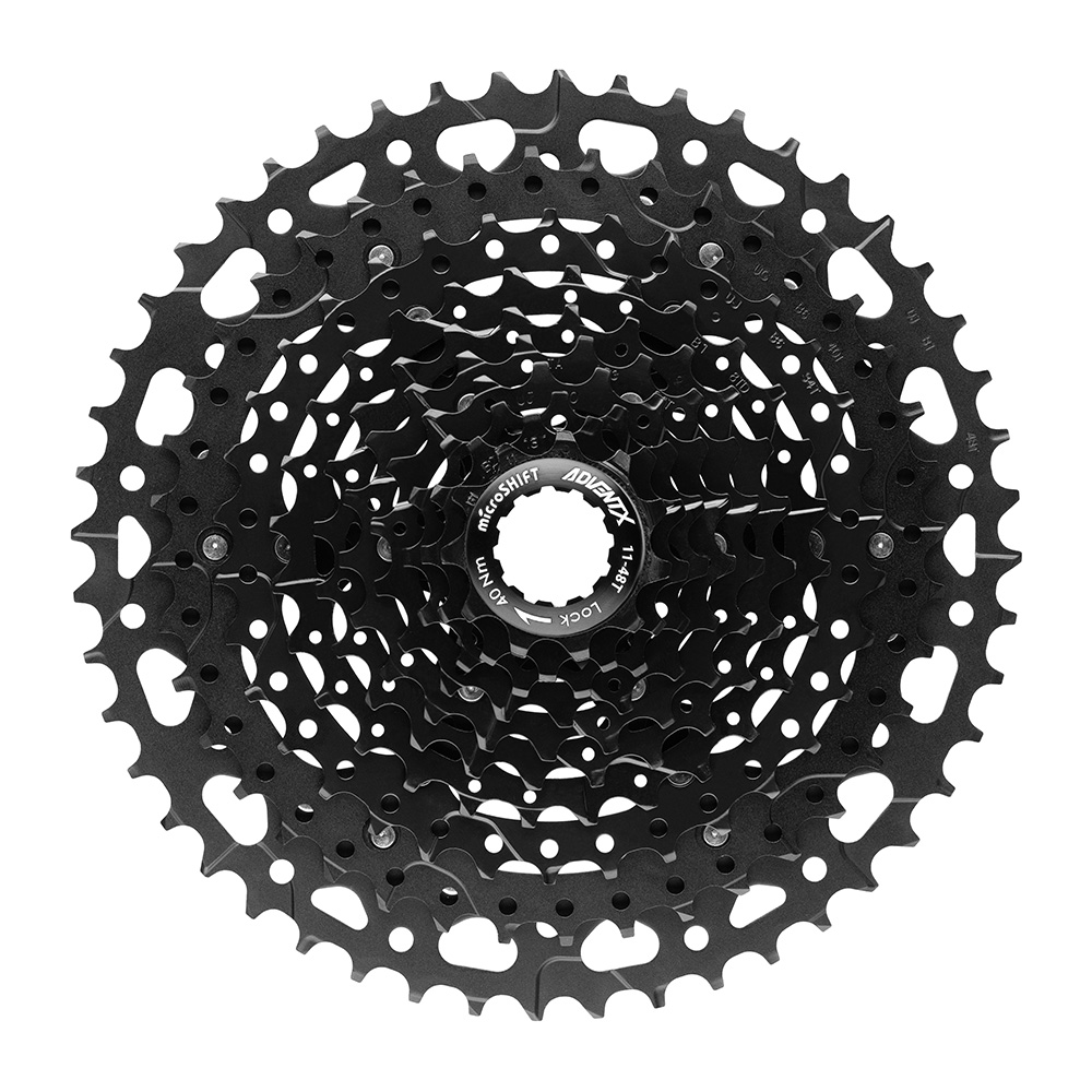 MicroSHIFT ADVENT X G-Series 10 Speed Cassette Black 11-48T