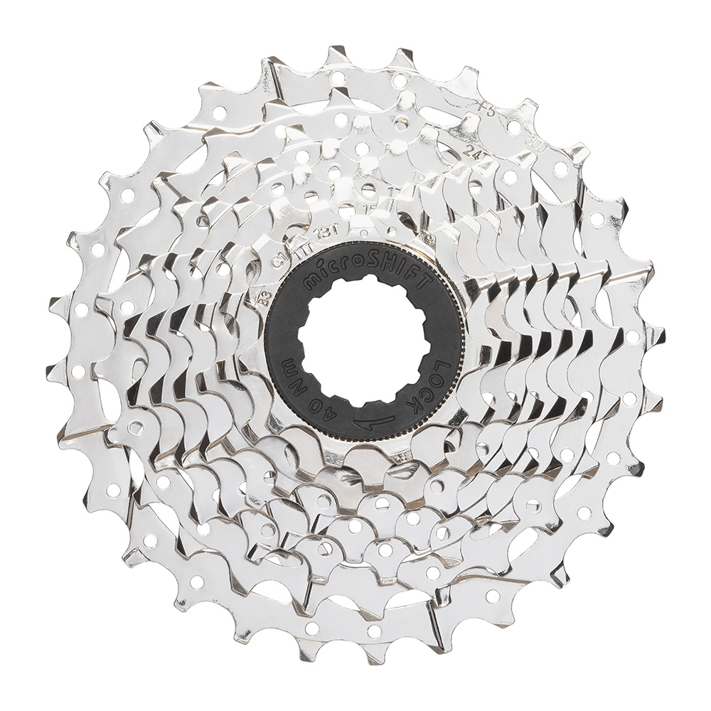 MicroSHIFT H082 H-Series 8 Speed Cassettes Silver 11-28T