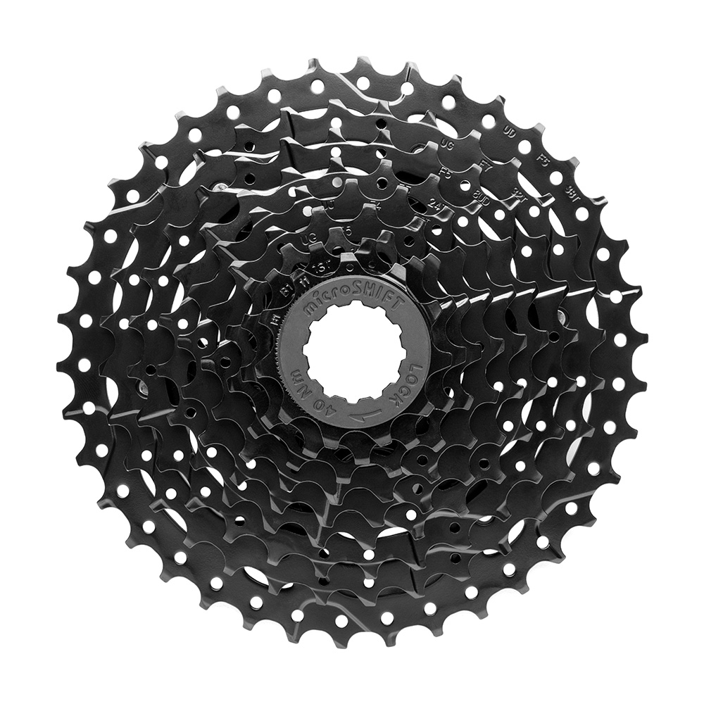 MicroSHIFT 9 Speed Cassette 11-38T ADVENT H-Series Black