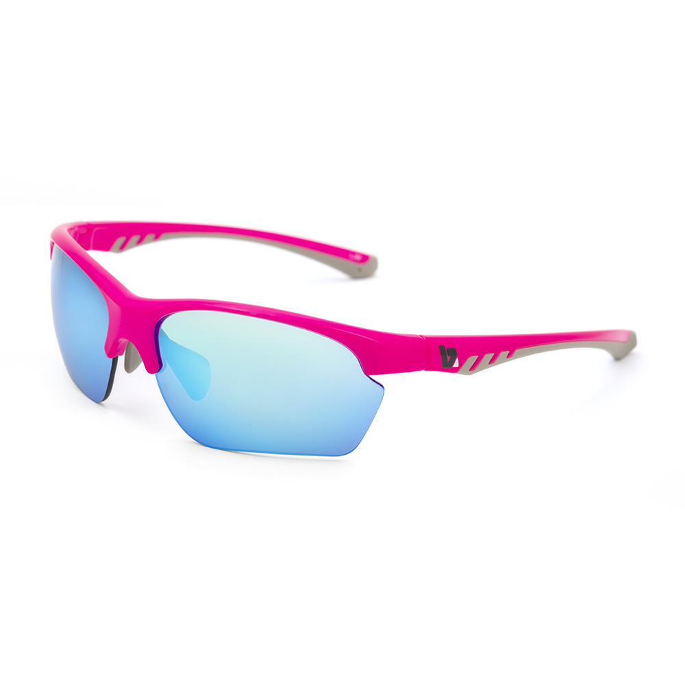 BZ Optics LJM Blue Mirrored Glasses Pink/Grey One Size