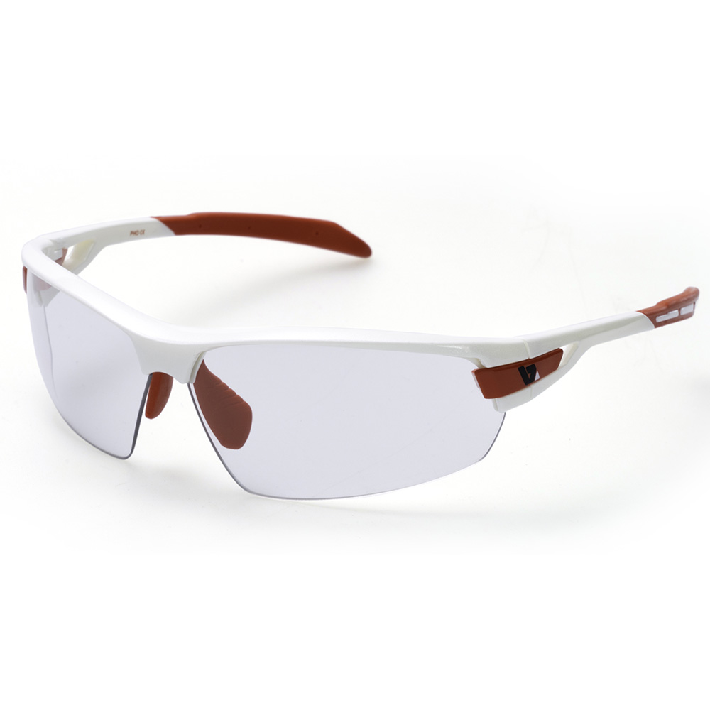 BZ Optics White/Red One Size PHO Photochromic Glasses