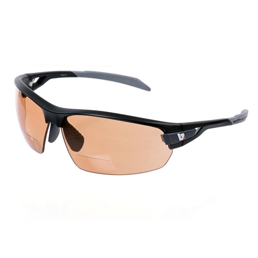 BZ Optics PHO Sunglasses Photochromic HD Bi-Focal Lenses +1.5 Matt Black Frame