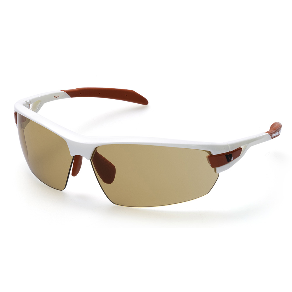 BZ Optics White/Red One Size PHO Photochromic Glasses HD Lens