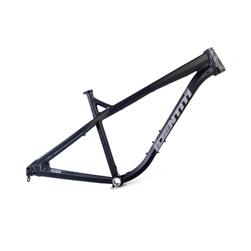 Identiti AKA Hardtail MTB Frame Black Flash Small