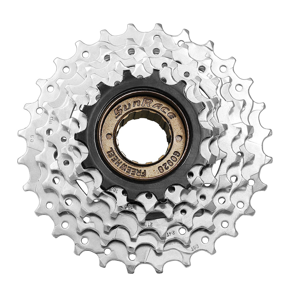 SunRace 6 speed Freewheel 14-28T Zinc/Black