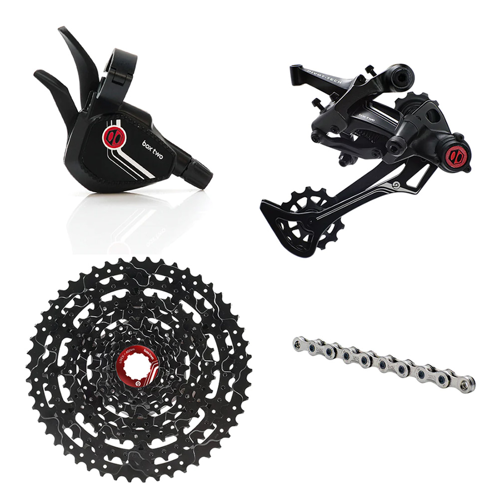 BOX MTB Box Two P9 X-Wide Multi Shift Groupset 9 Speed Black