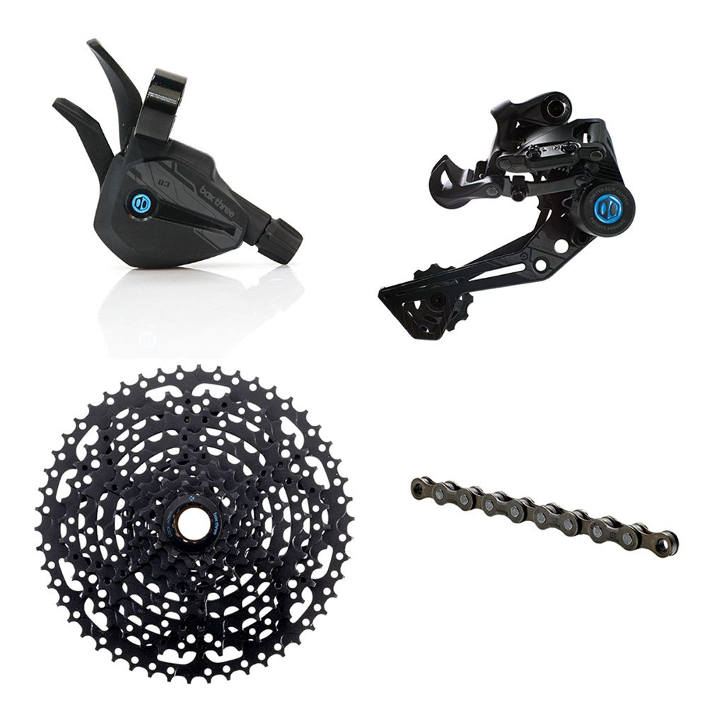BOX MTB Box Three P9 Wide Single Shift E-Bike Groupset 9 Speed Black